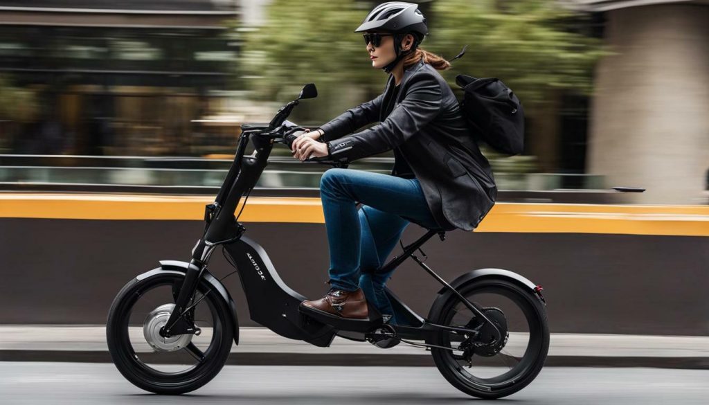 Foldable Dark Knight Electric Bike