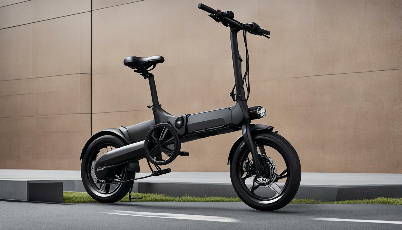 Experience the Foldable Dark Knight Electric Bike - Ride in Style!