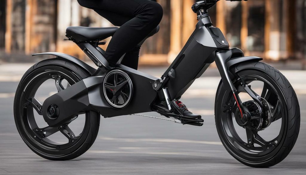Foldable Dark Knight Electric Bike