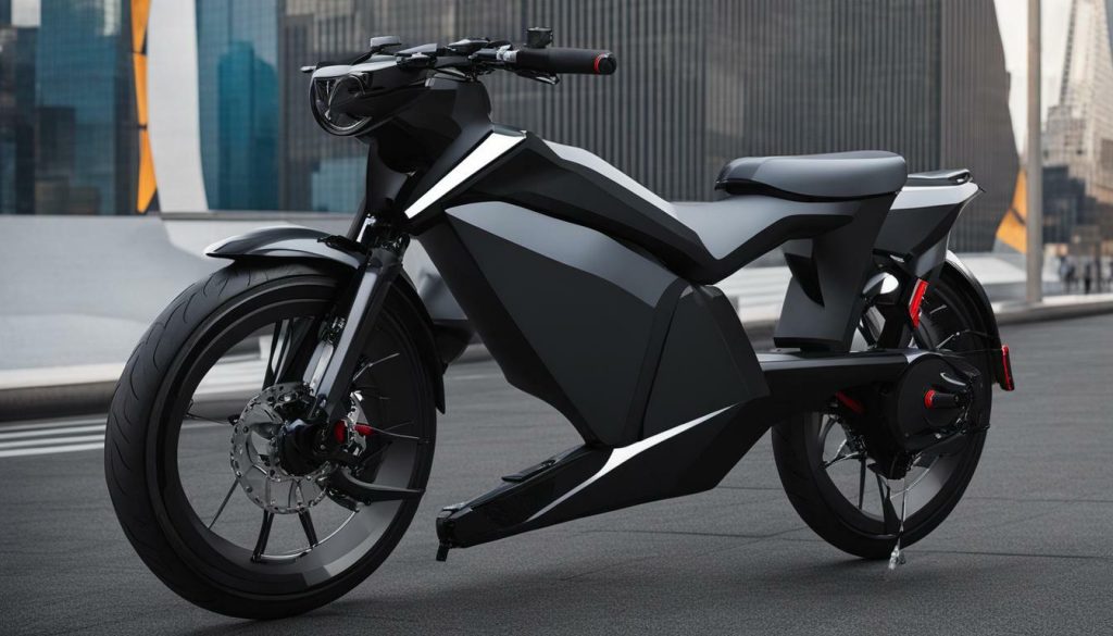 Foldable Dark Knight Electric Bike