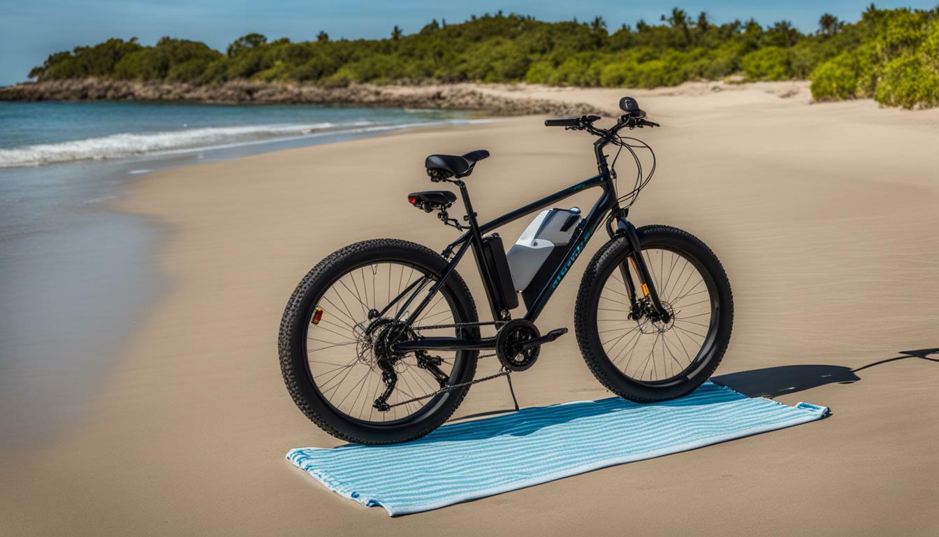 fat tire beach cruiser electric bike