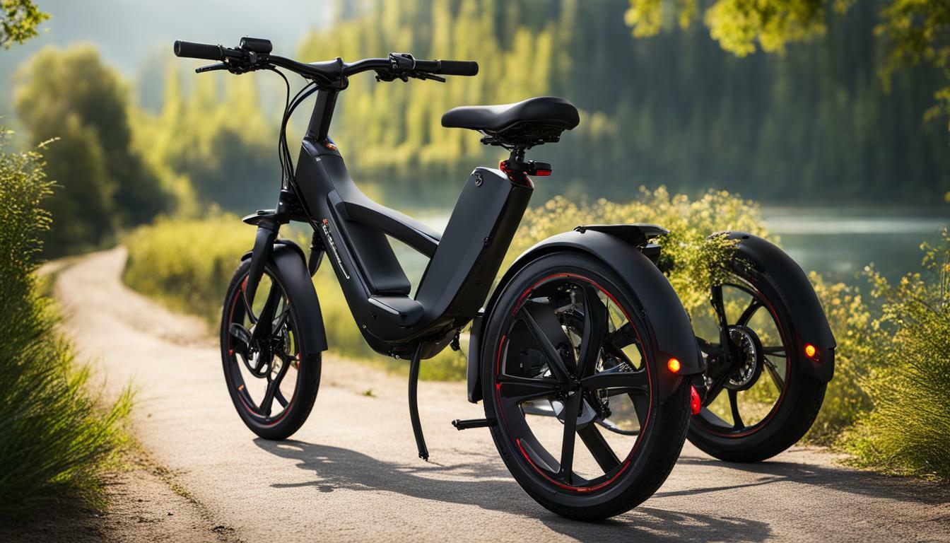 foldable 3 wheel electric bike