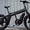 Experience the Foldable Dark Knight Electric Bike – Ride in Style!