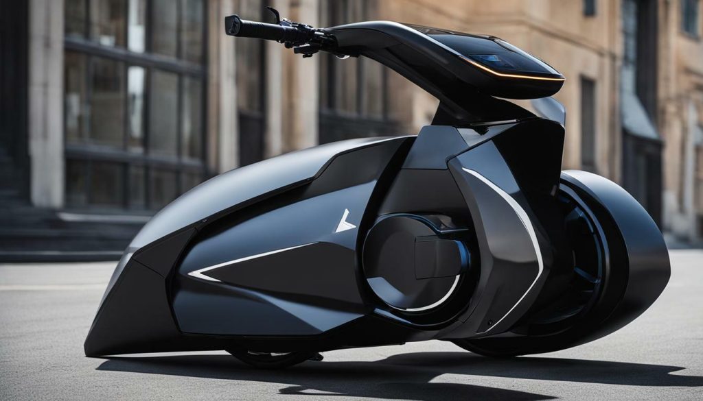 foldable dark knight electric bike