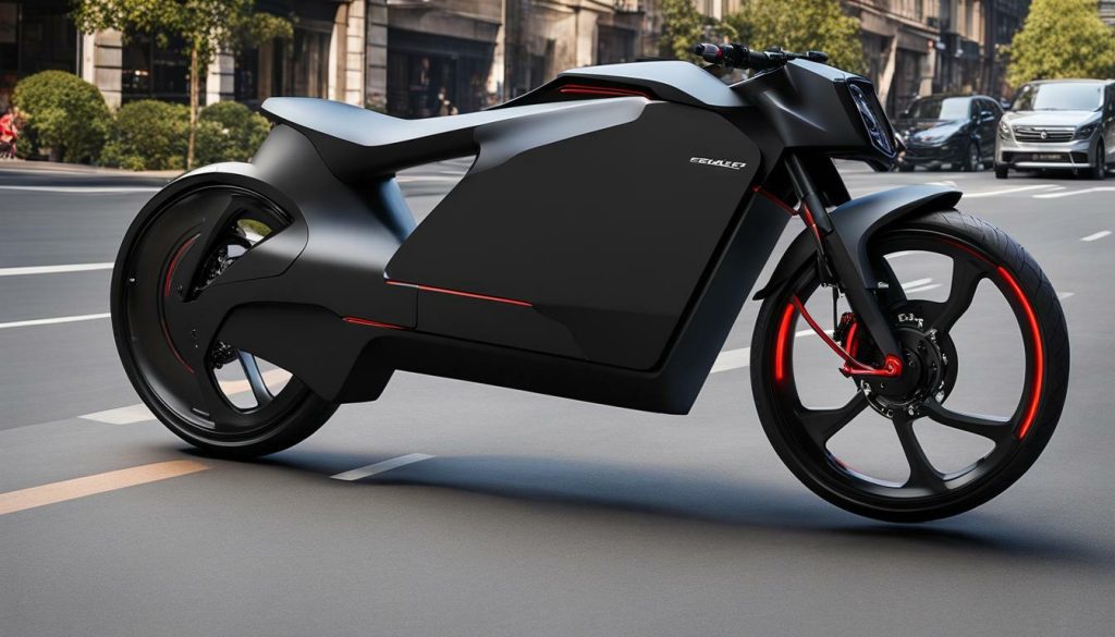 foldable dark knight electric bike