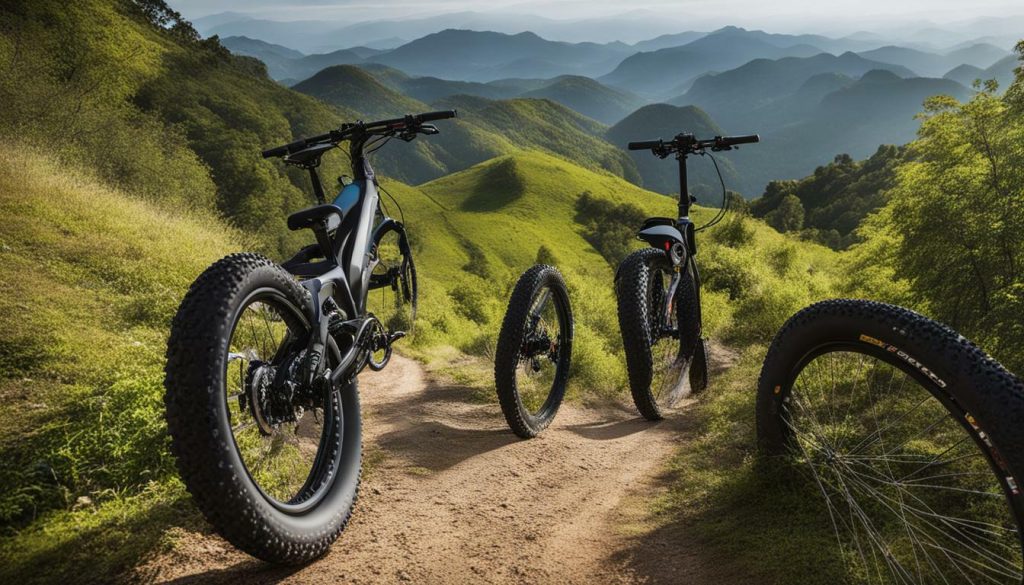 Picture Idea: Explore Trails With The Foldable Electric Mountain Bike