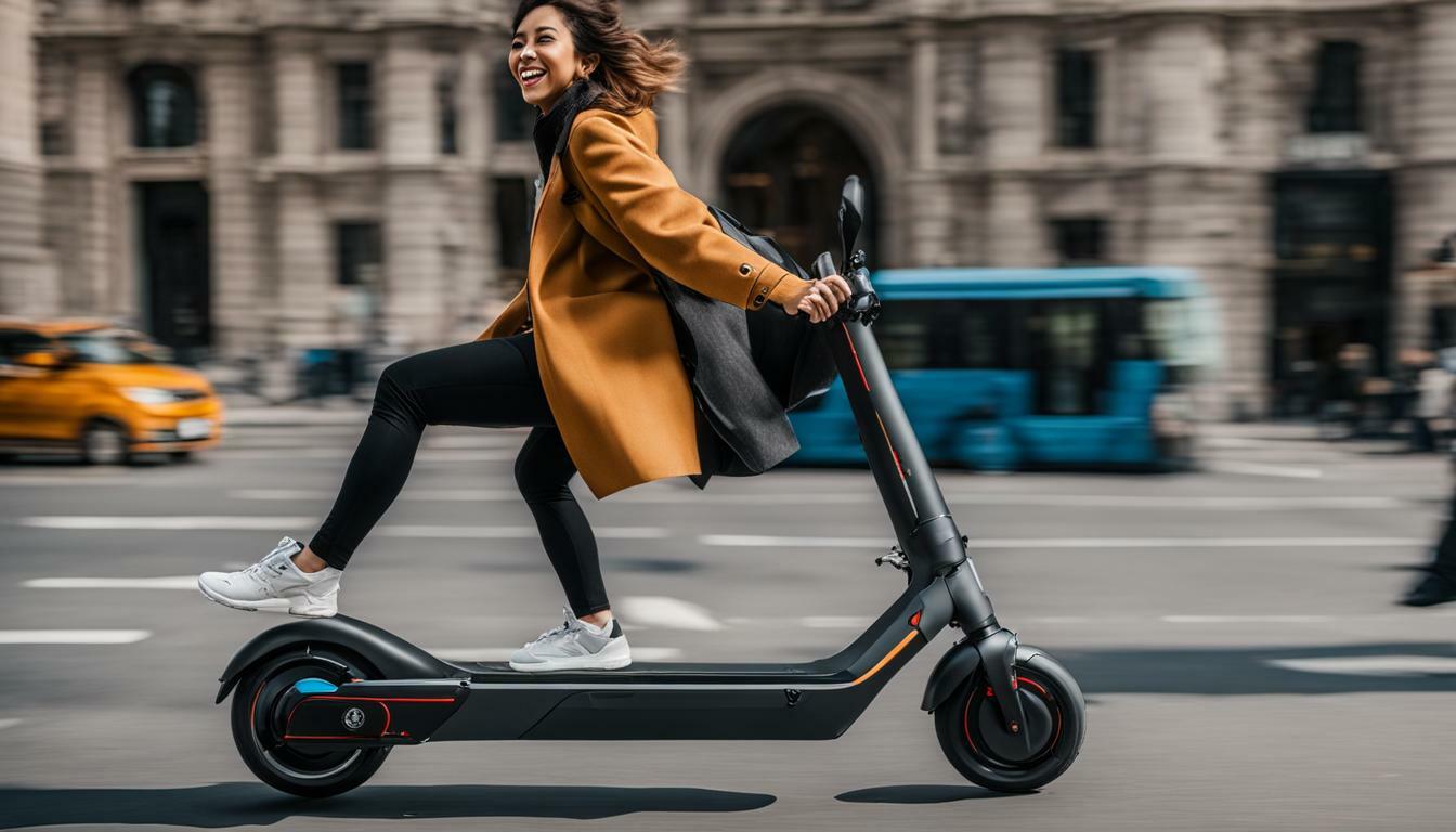 foldable electric scooter bike