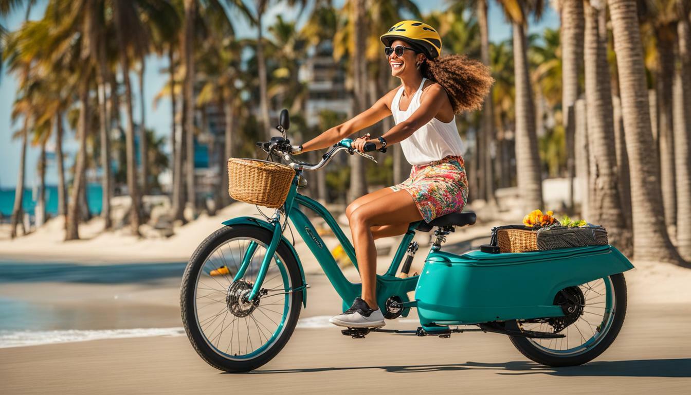 womens beach cruiser electric bike
