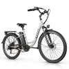 Vivi 26″ Electric Cruiser Bike for Adults: 500W Ebike with 20MPH Speed, 48V Removable Battery, and 7-Speed Professional E-Bike; Ideal Electric City Commuter Bicycle