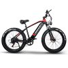1000W Electric Fat Tire Bike with 35MPH Speed, 60-Mile Range, and 26″ Off-Road Capabilities – Includes Shimano 7 Speed E Bike and 864Wh (48V18Ah) Removable Battery