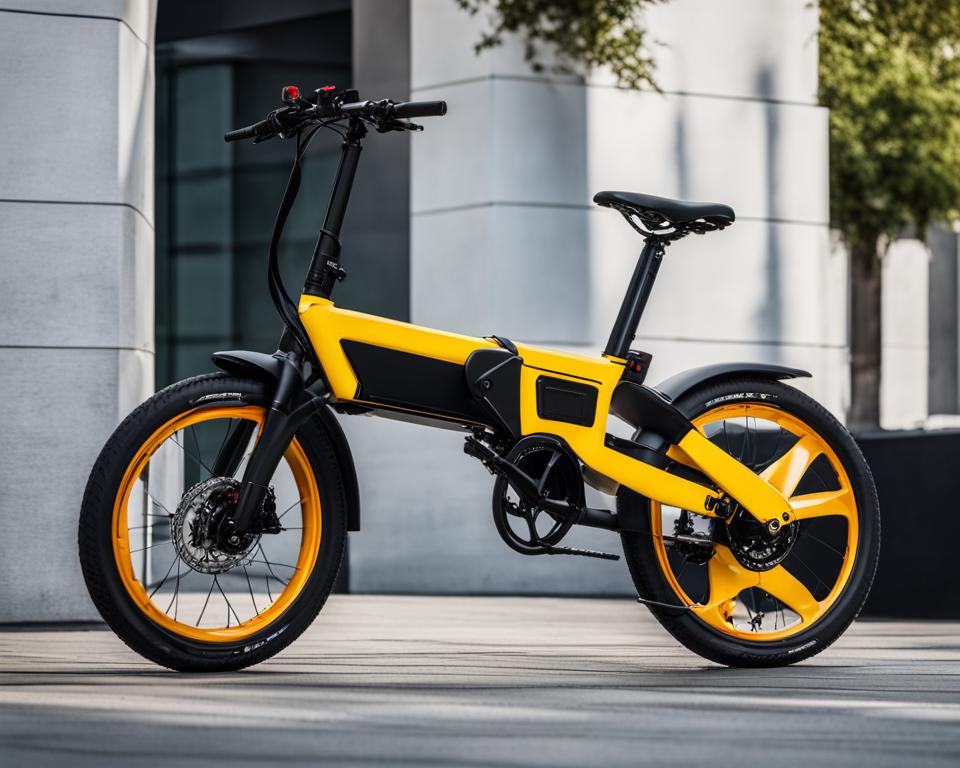 Carbo Model X folding electric bike