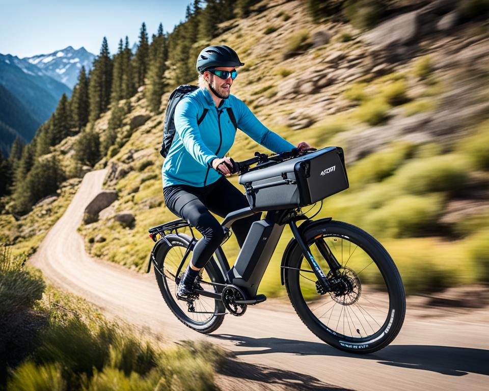 Aventon Abound Cargo Ebike with Advanced Features