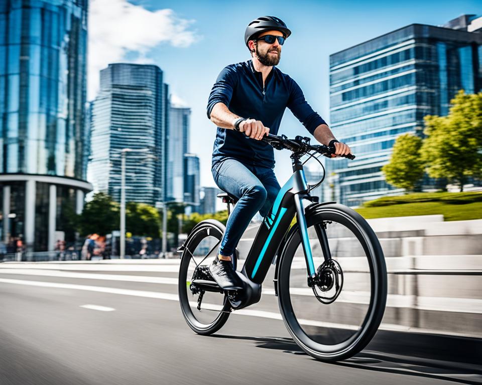 IBIKE electric bike with smart technology and safety features