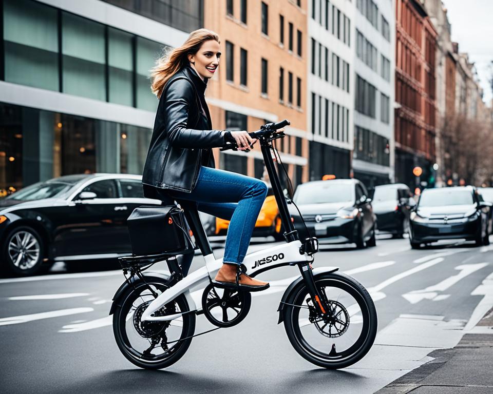 Jetson Bolt Folding Electric Bike for urban commuting
