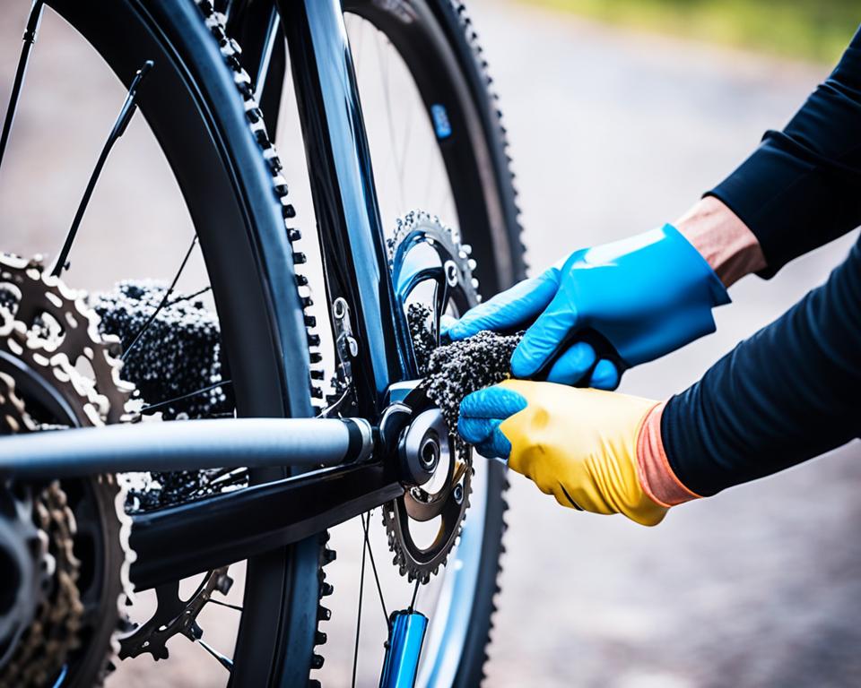 electric bike chain cleaning