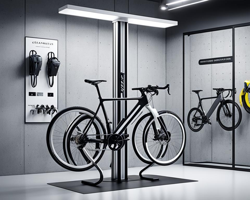 vertical bike storage