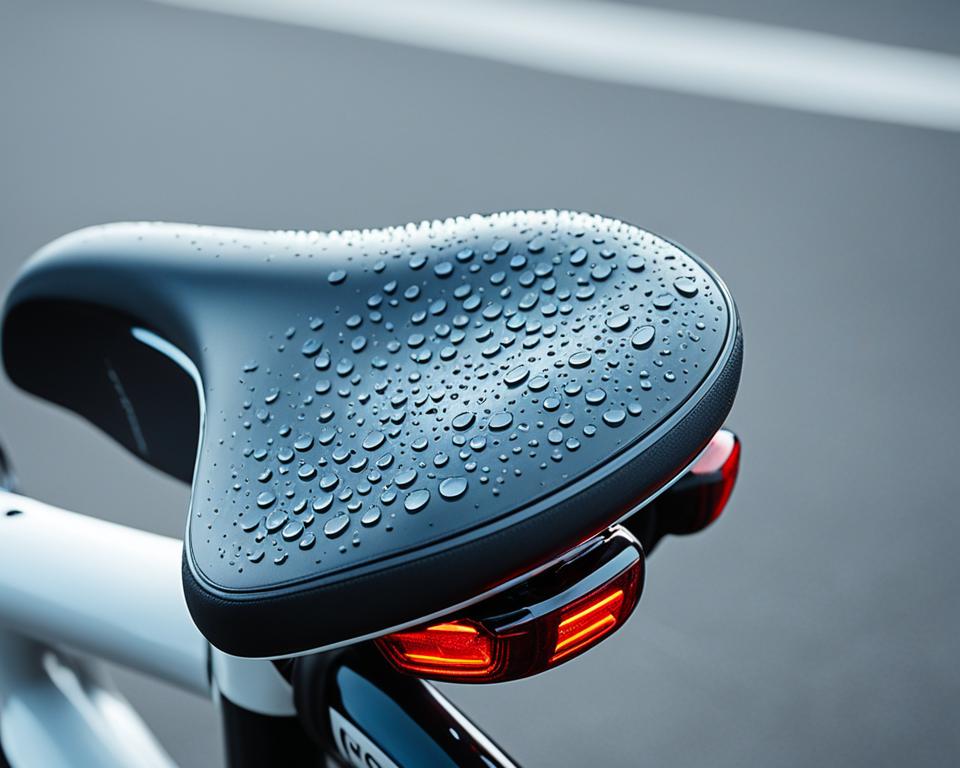 waterproof saddle