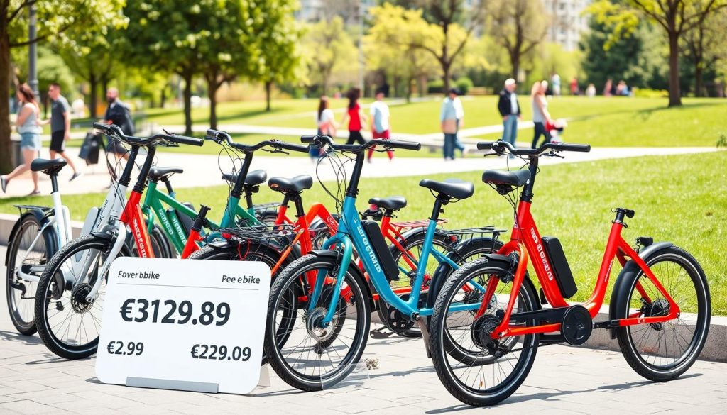 Affordable e-bike pricing