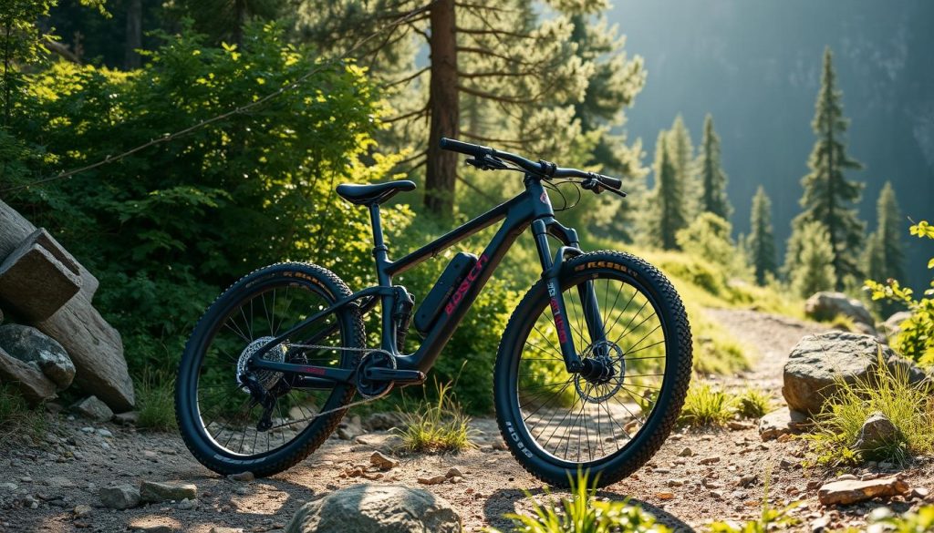 Bosch Performance Line CX bike on mountain trail