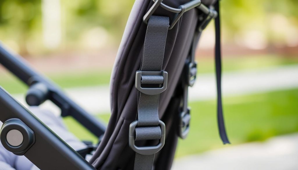 Secure straps of iGO Elite 3D stroller