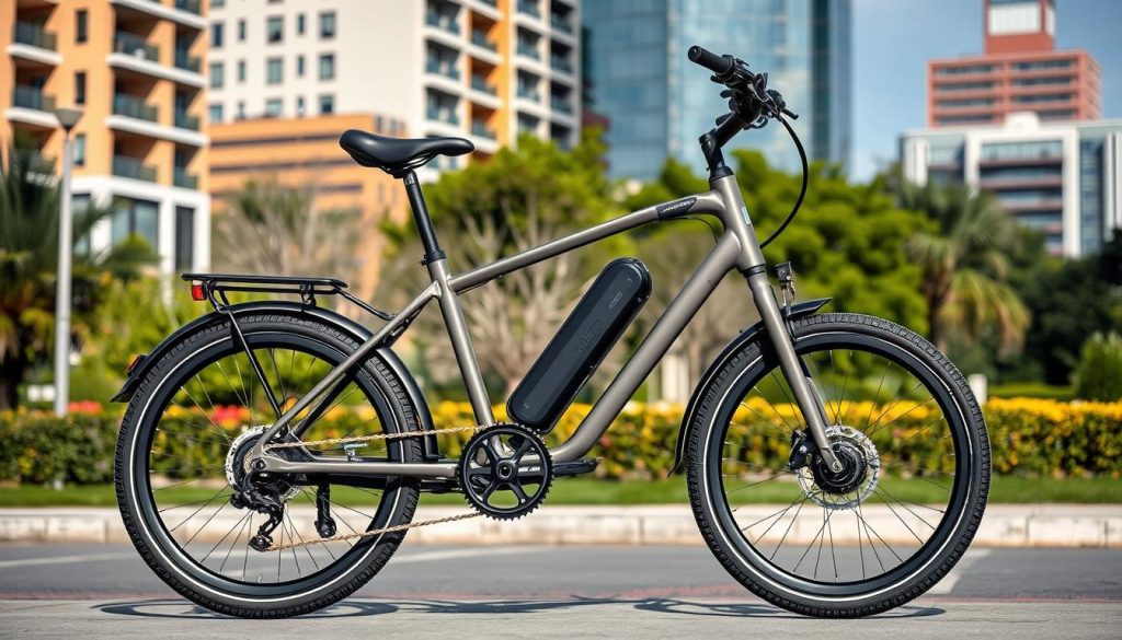 Stylish city e-bike design