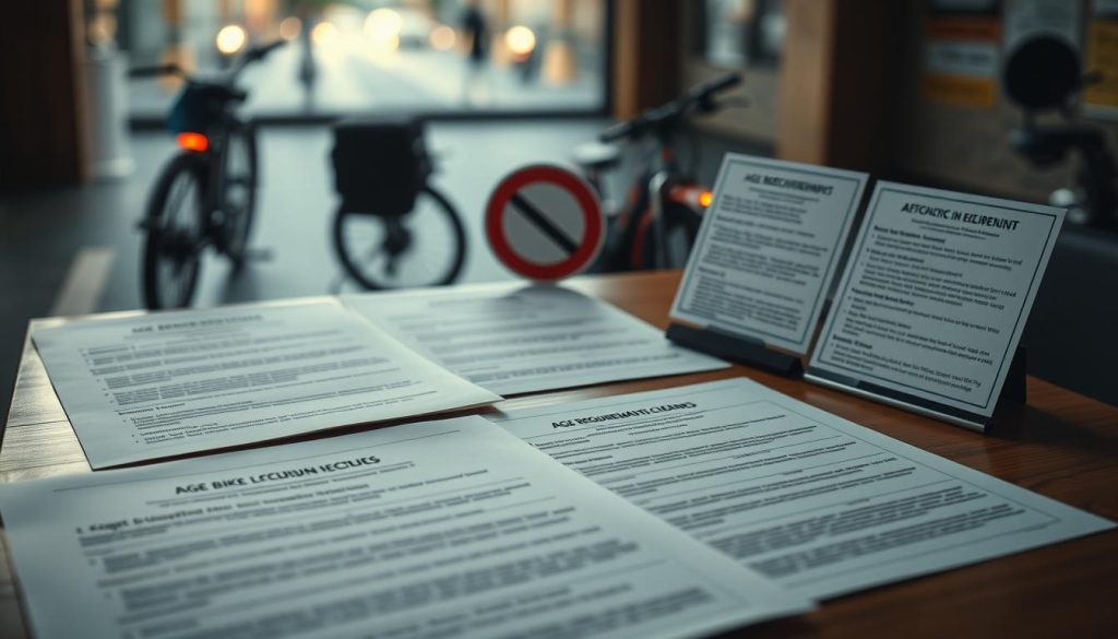 age requirements for electric bicycles