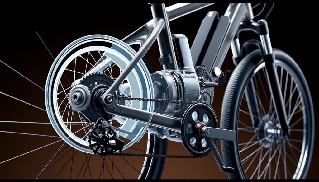 e-bike motor and sensor system