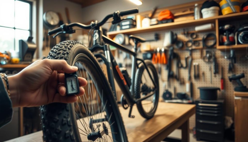 e-bike tire pressure