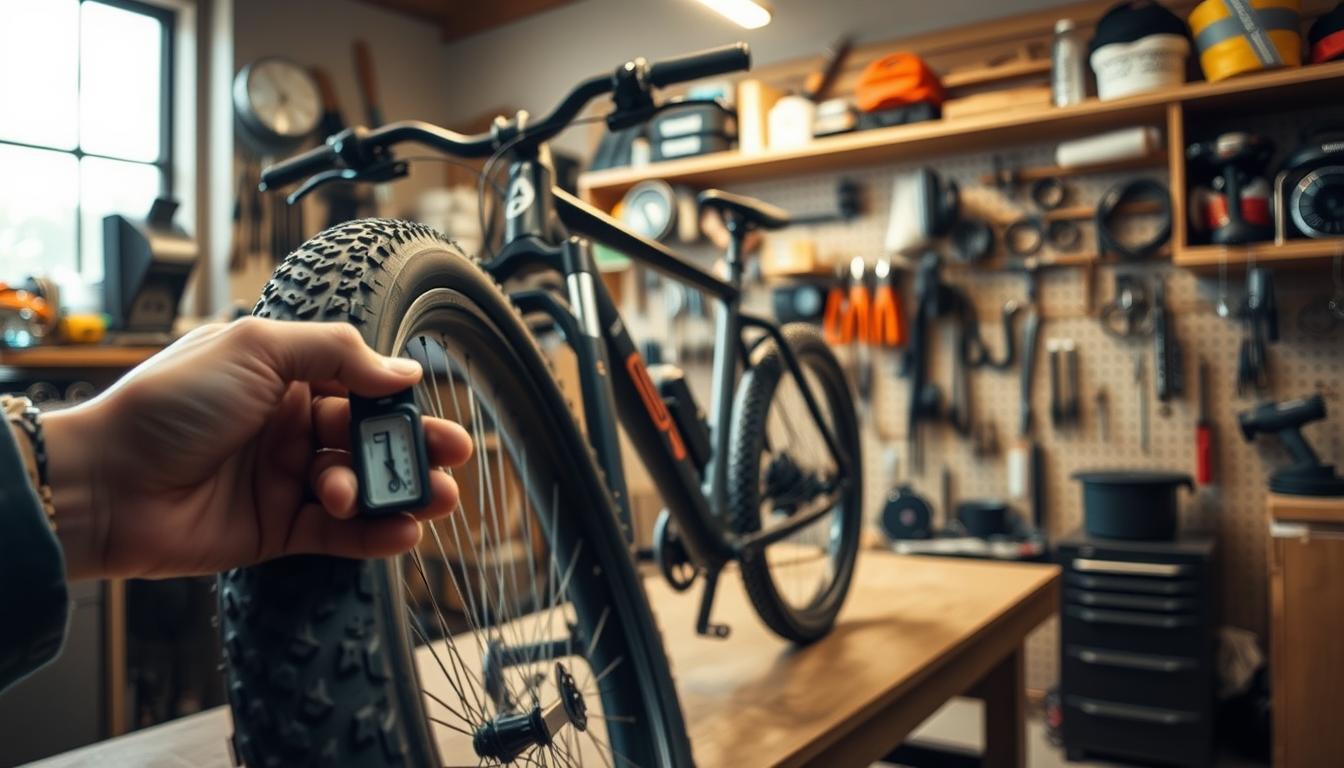 e-bike tire pressure