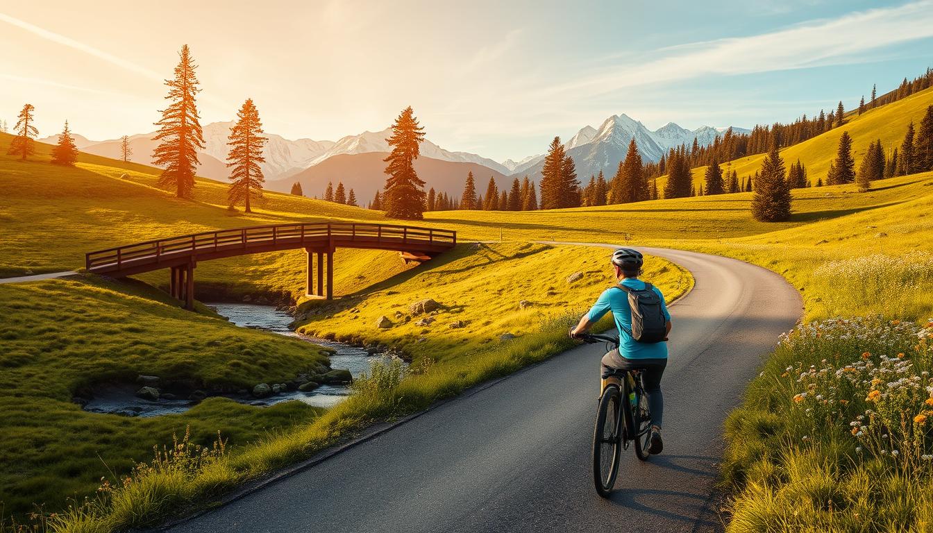 e-bike touring
