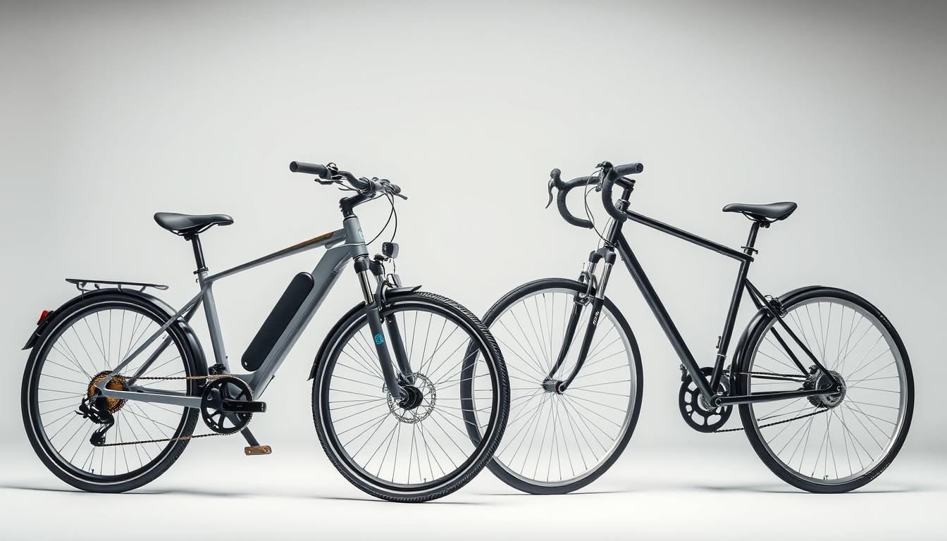e-bike vs regular bike
