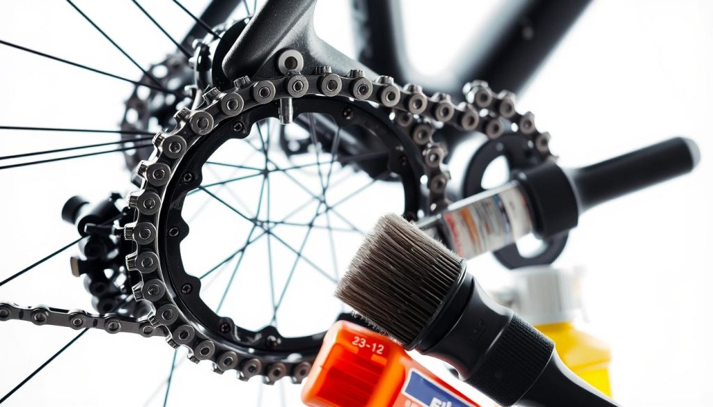 electric bike chain cleaning