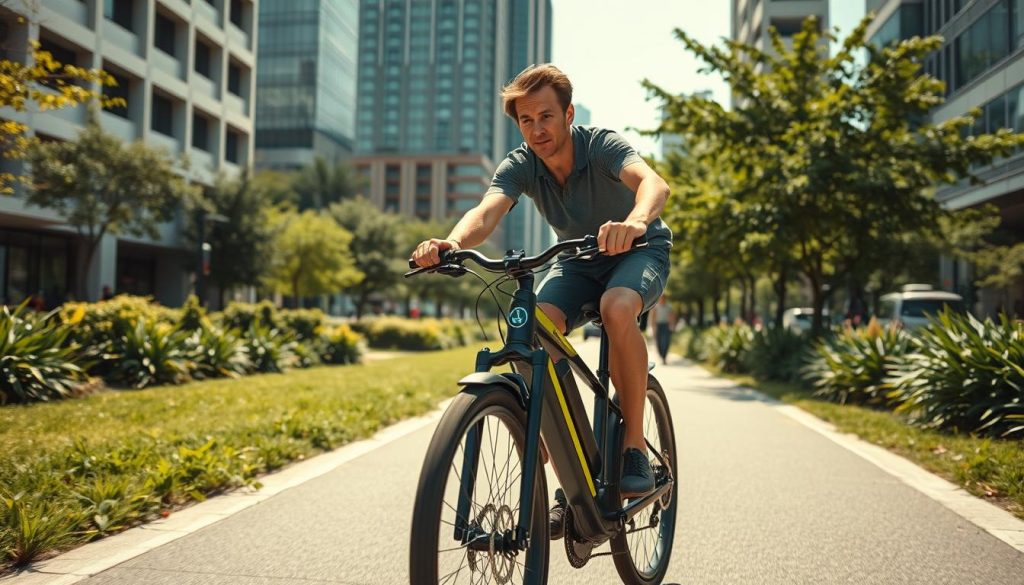 electric bike test ride