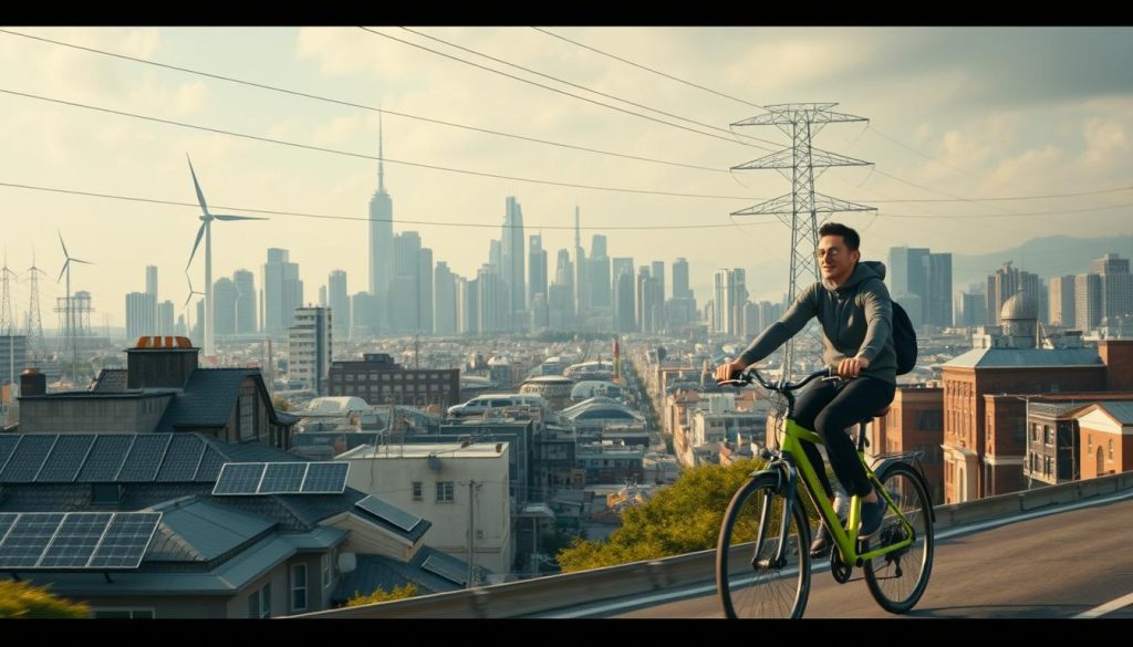 energy mix impact on electric bicycles