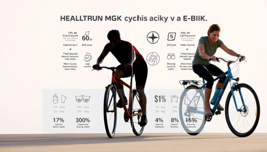 health benefits of cycling comparison