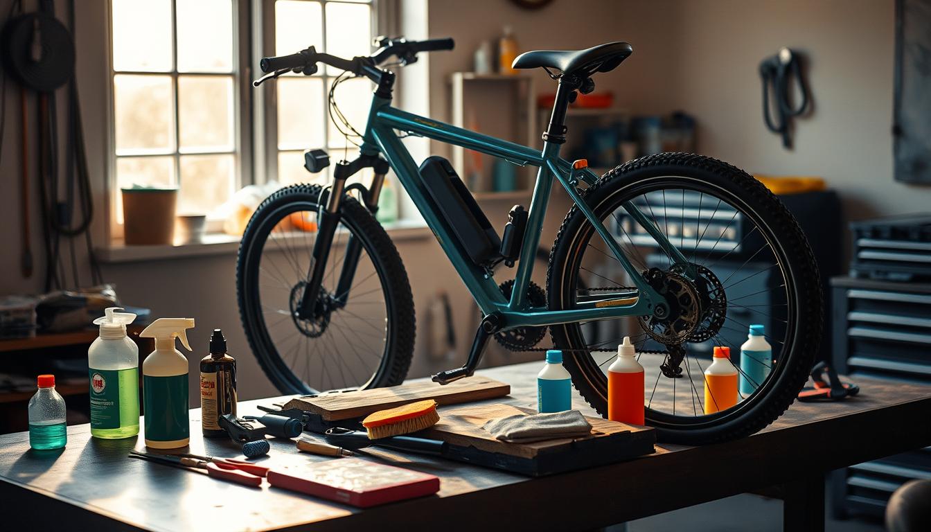 how to clean an e-bike