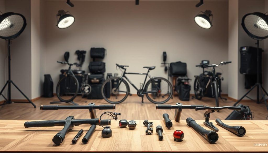 selecting bike accessories