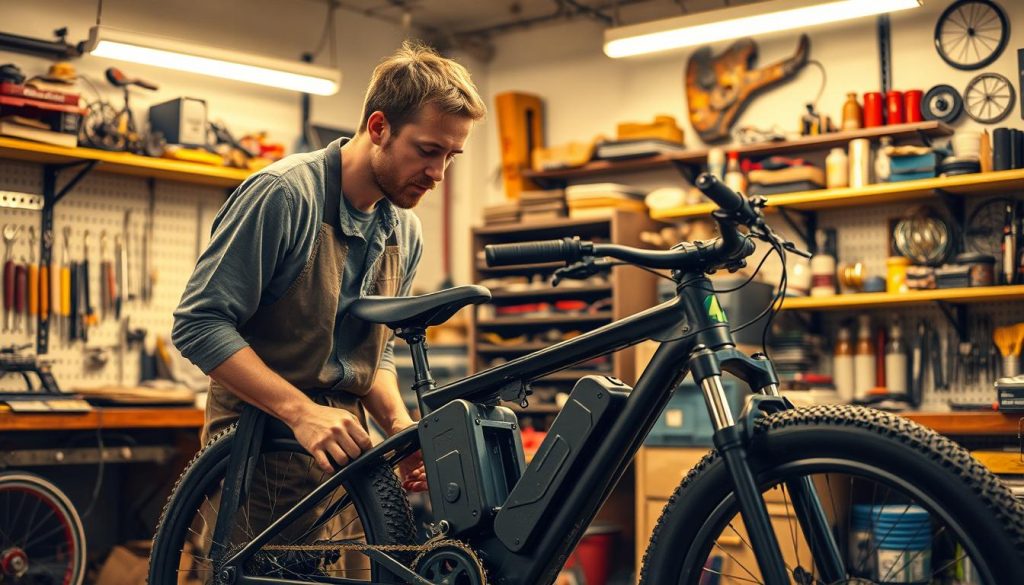 Battery Powered Bicycle Maintenance