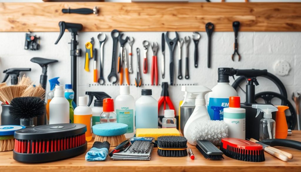 E-Bike Cleaning Tools and Supplies