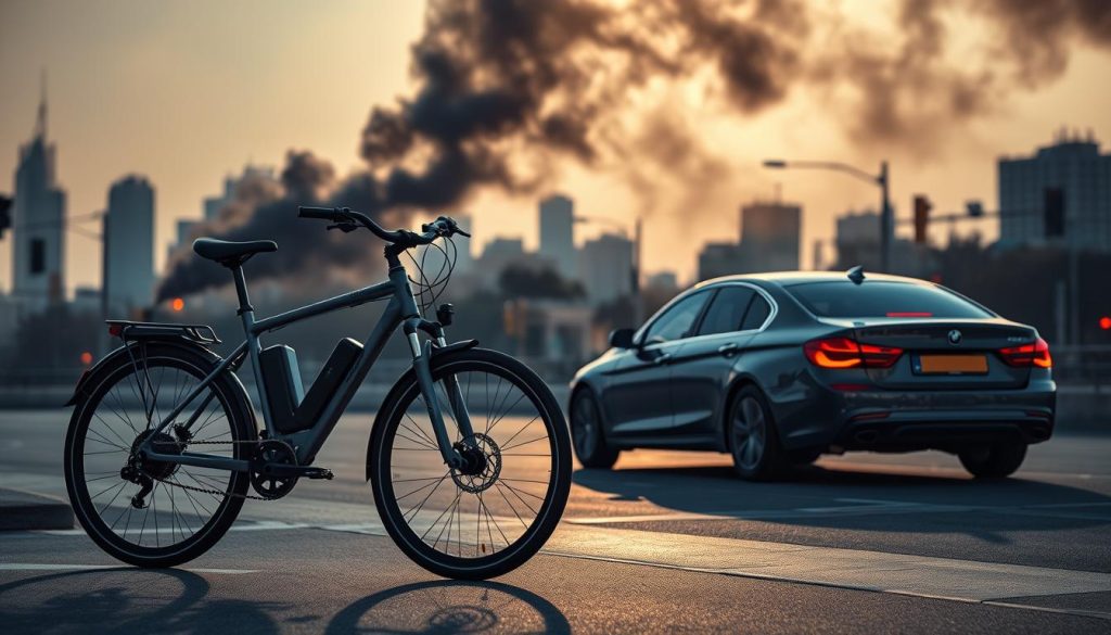 E-bike carbon footprint comparison