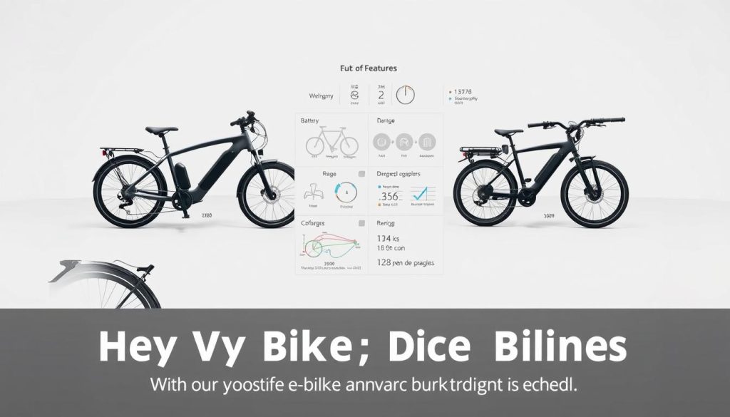 E-bike key features comparison