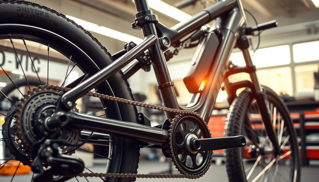 E-bike maintenance and moving parts