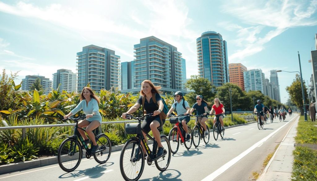 Eco-friendly cycling benefits