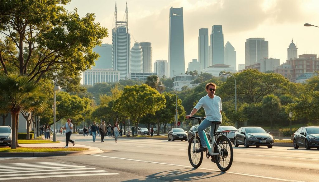 Eco-friendly transportation impact