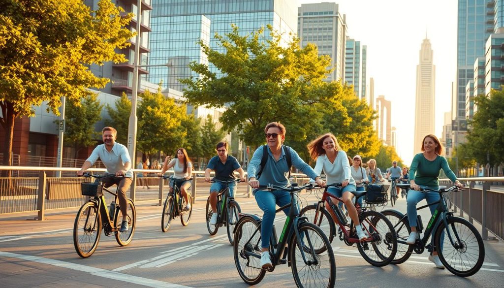 Electric-Assist Bikes Commuting Benefits