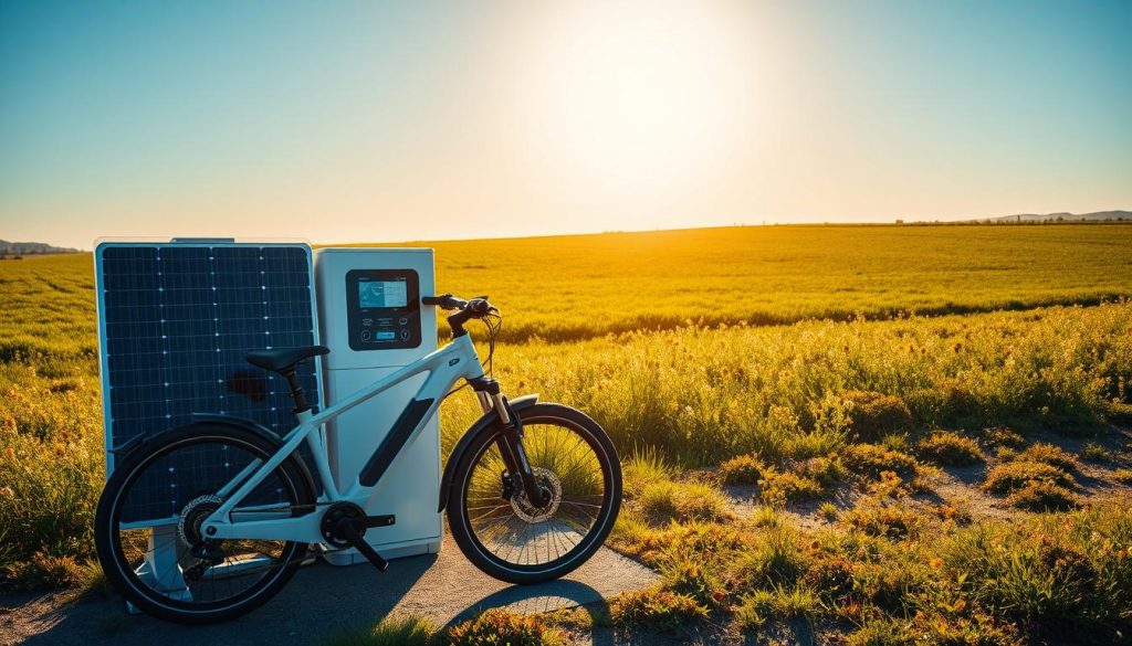 Solar E-bike Charging Equipment