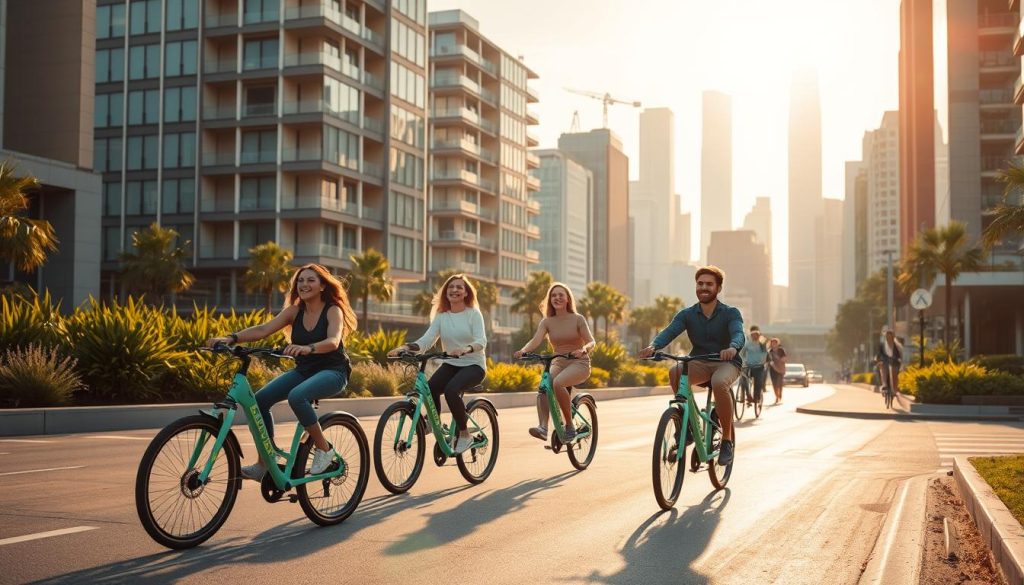 Sustainable E-Bike Transportation