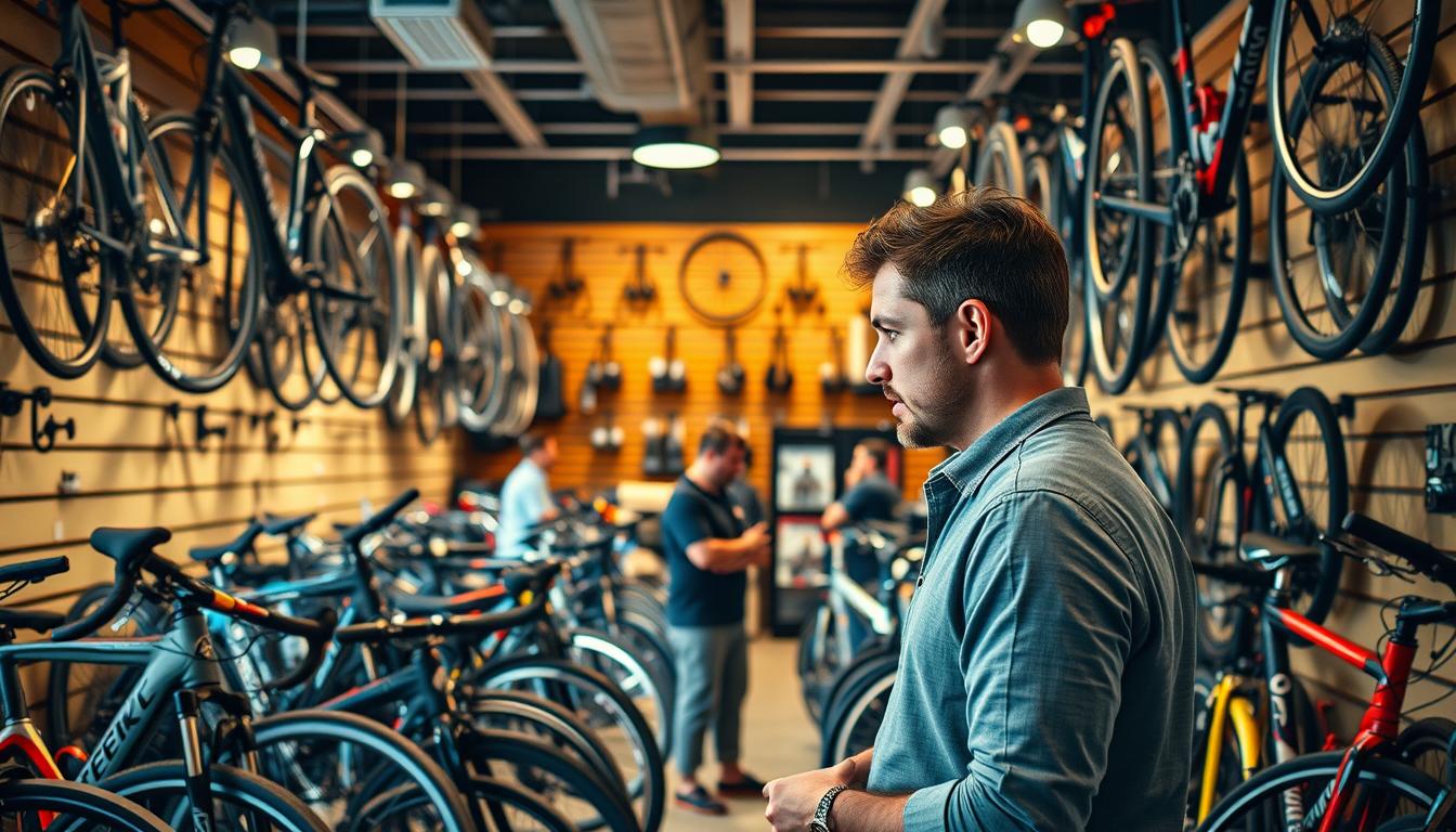 online vs local bike shop