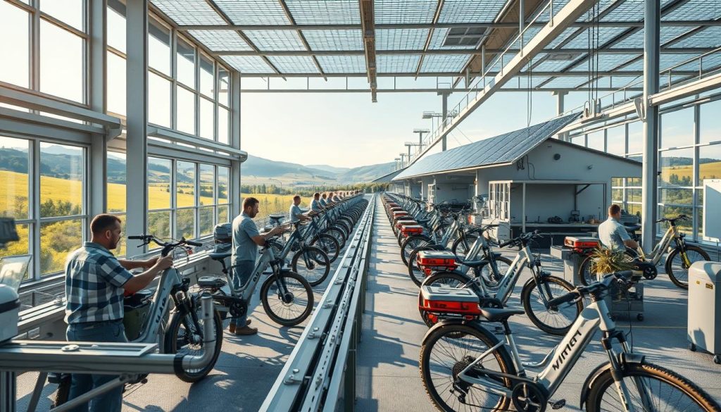 E-bike Sustainability Manufacturing