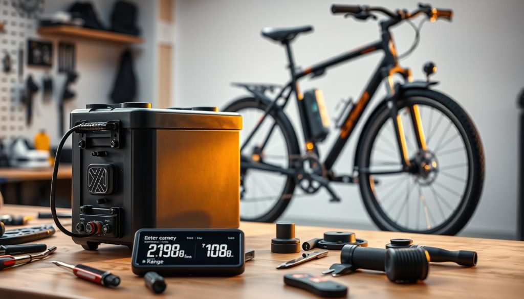 E-bike battery range optimization